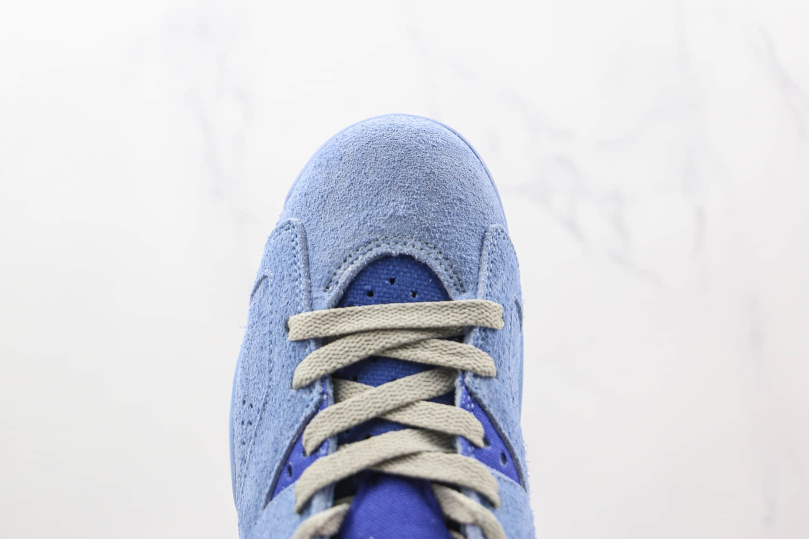 乔丹Air Jordan 6 x Travis Scott联名款纯原版本天蓝色AJ6篮球鞋原档案数据开发 货号：DH0690-400