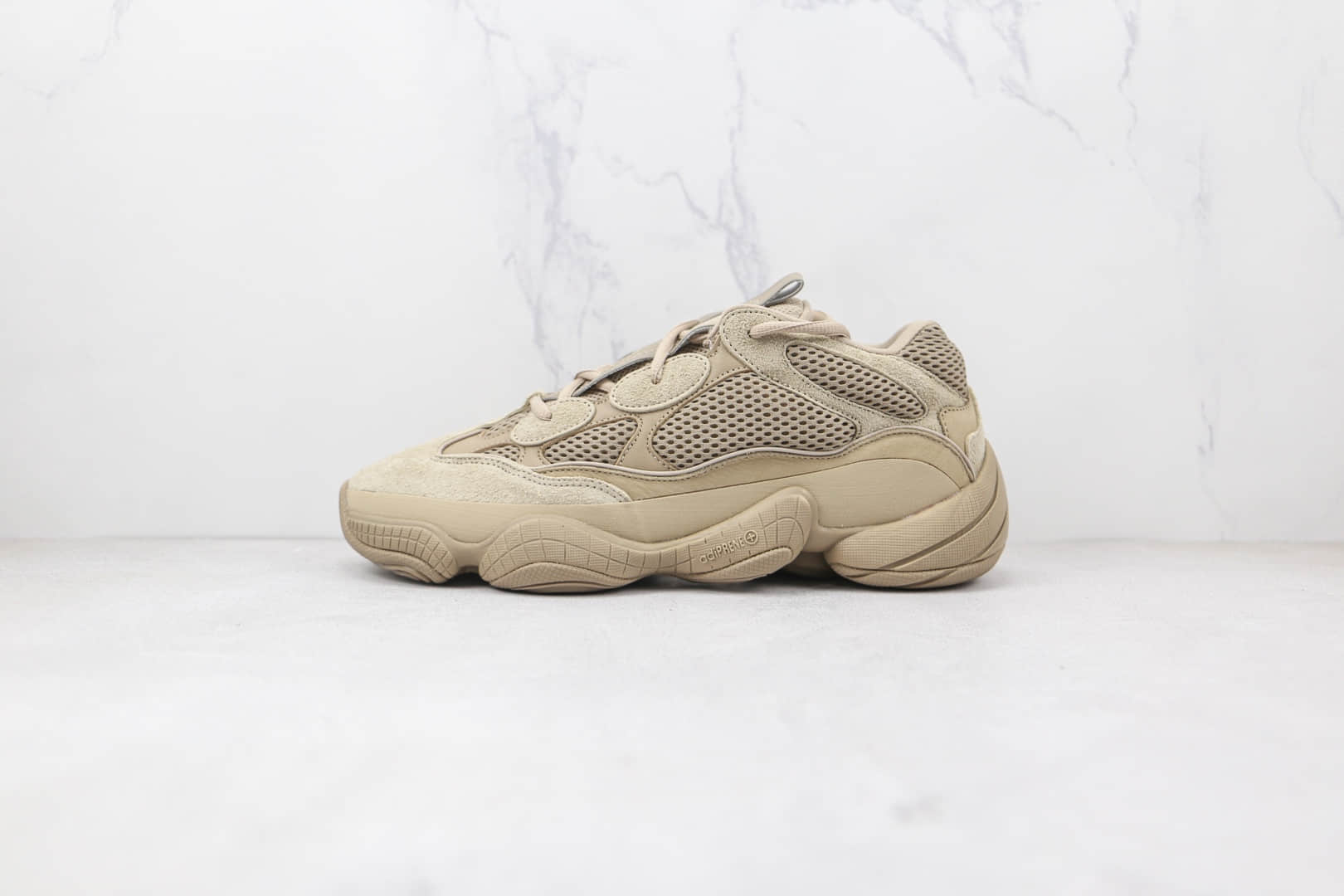 阿迪达斯adidas Yeezy 500 Taupe Light x KANYE WEST联名款阿迪达斯椰子500褐色老爹鞋原盒原标 货号:GX3605