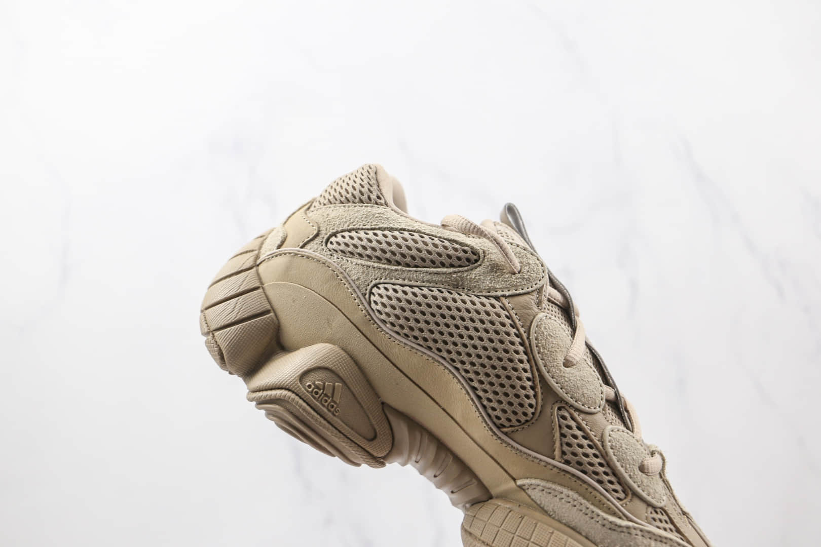 阿迪达斯adidas Yeezy 500 Taupe Light x KANYE WEST联名款阿迪达斯椰子500褐色老爹鞋原盒原标 货号:GX3605