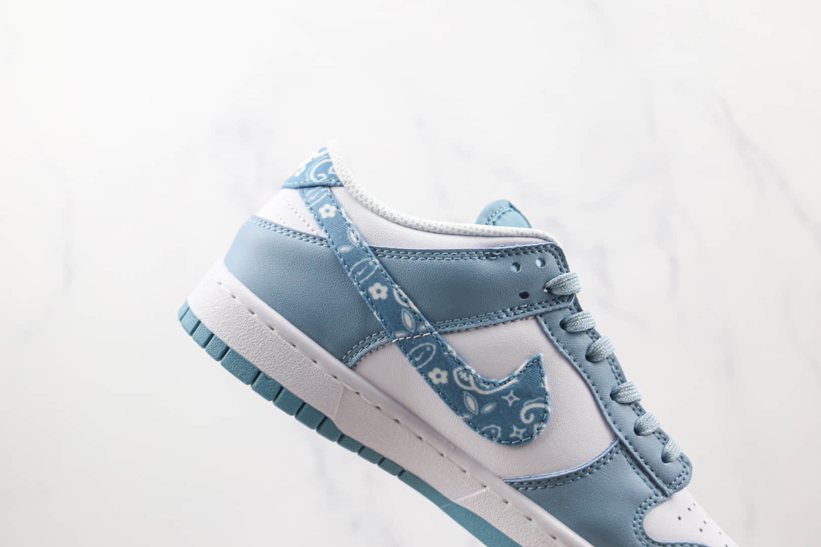 耐克Nike SB Dunk Low纯原版本低帮DUNK白蓝色LV印花板鞋原档案数据开发 货号:DH4401-101