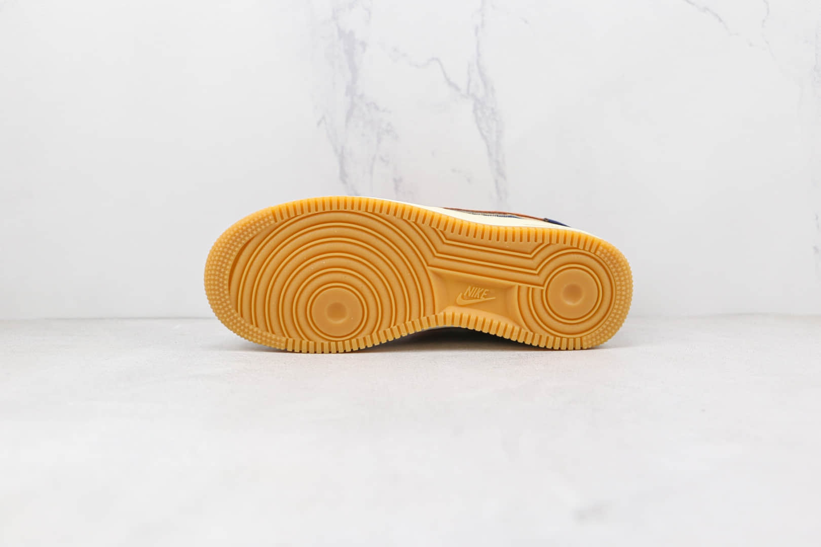 耐克Nike Air Force 1'07 Low纯原版本低帮空军一号虎年限定金虎贺岁羊毛条纹板鞋内置气垫 货号:CW2288-686