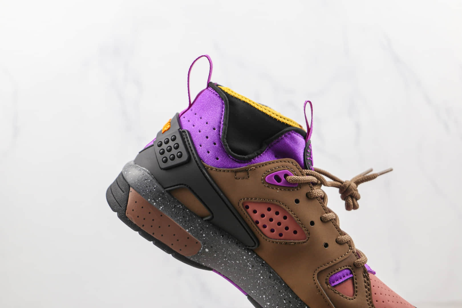 耐克Nike ACG Air Mowabb OG Rattan Birch纯原版本卡其棕紫色ACG户外徒步鞋原盒原标 货号:DC9554-201