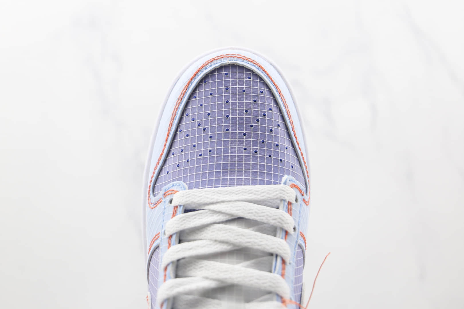 耐克Nike Dunk Low x Union联名款纯原版本低帮DUNK紫金湖人缝线网格网面板鞋内置气垫 货号:DJ9649-400