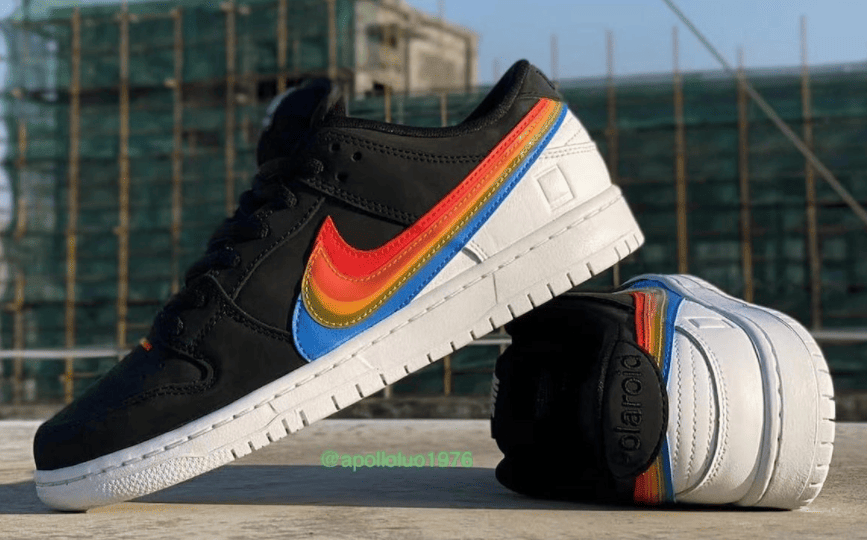 宝丽来SB Dunk Low实物曝光!三钩有点靓!