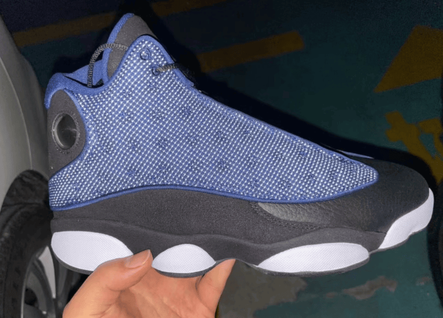 元年勇气蓝配色回归!全新AJ13实物首度曝光! 货号:DJ5982-400