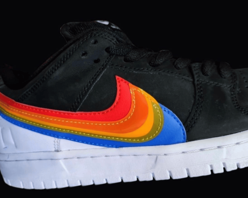 宝丽来SB Dunk Low实物曝光!三钩有点靓!
