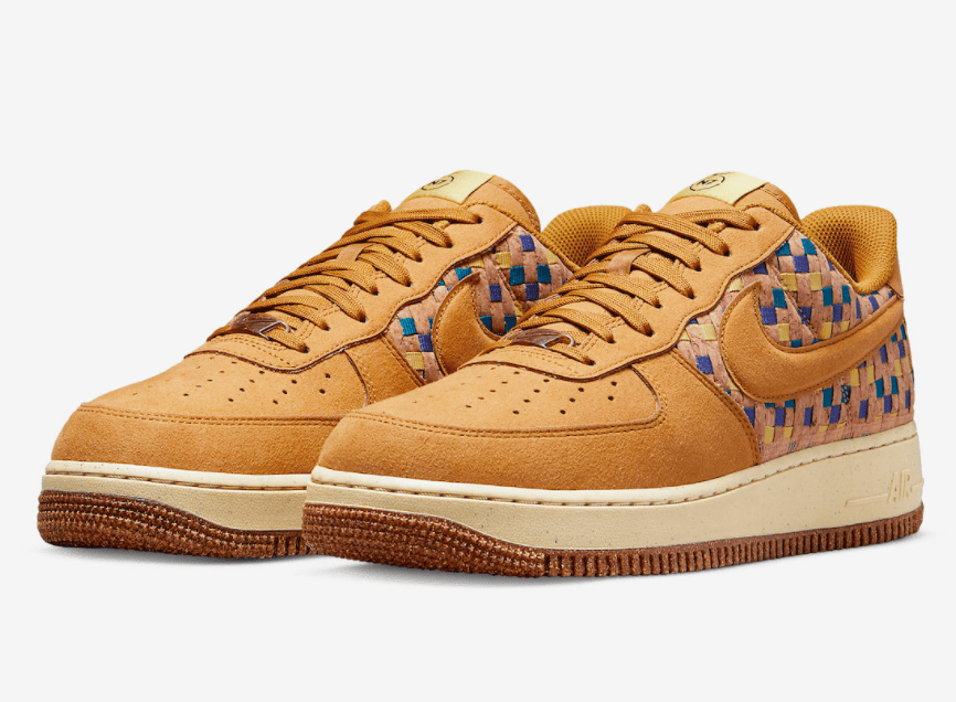 “软木塞”加持!全新AF1 N7官图释出! 货号:DM4956-700