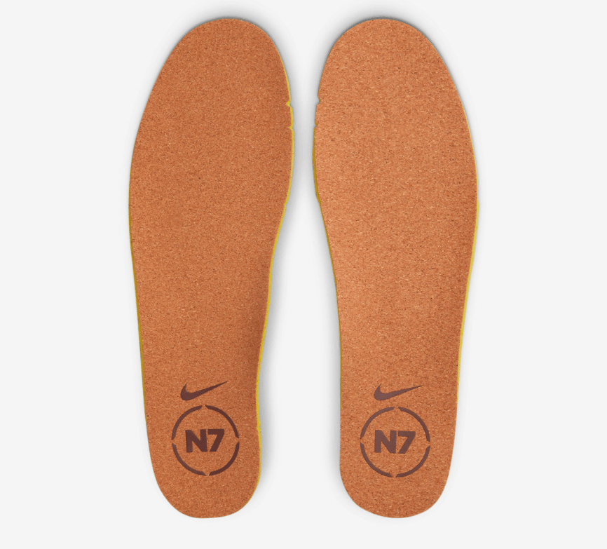 “软木塞”加持!全新AF1 N7官图释出! 货号:DM4956-700