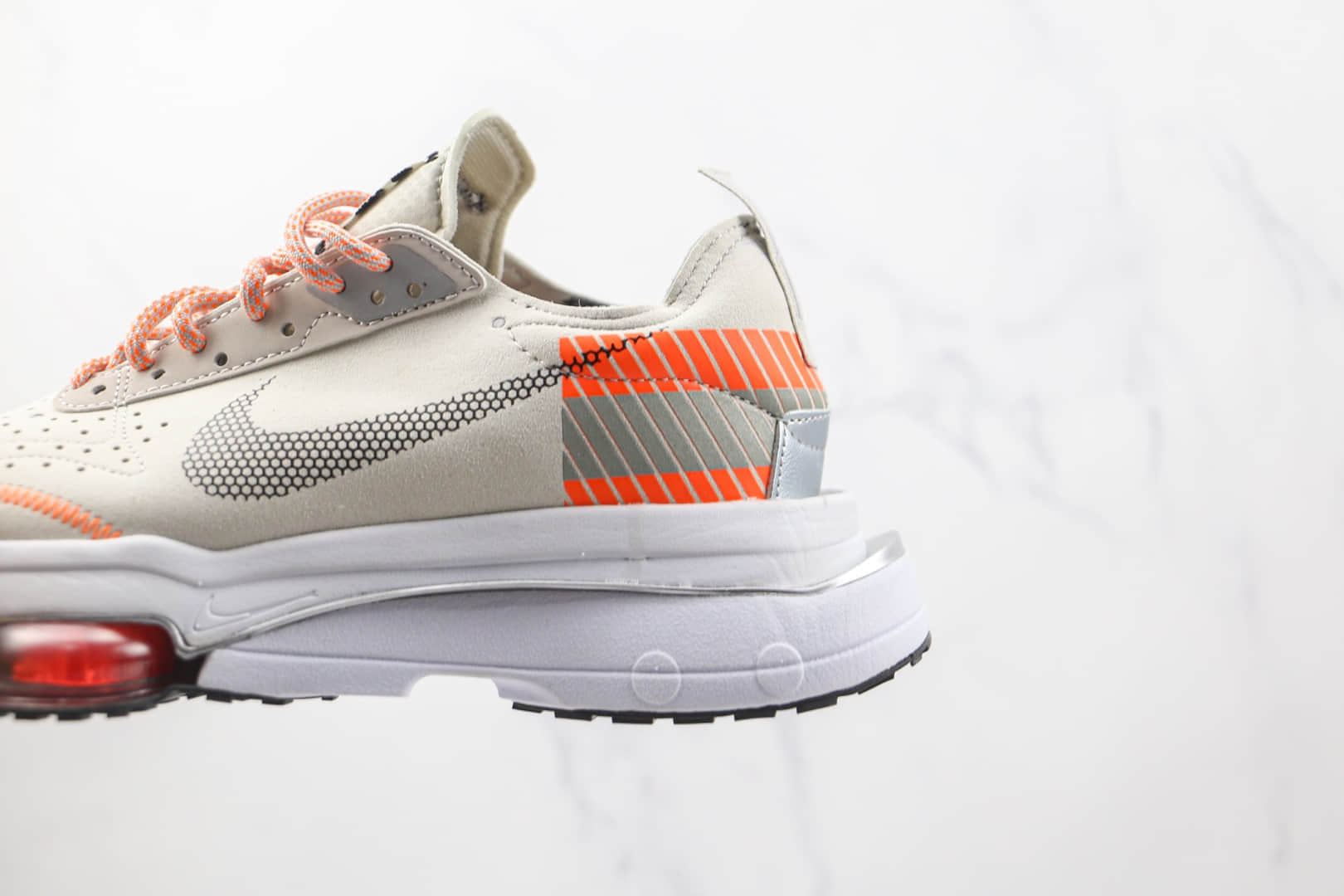 耐克Nike Air Zoom Type N.354纯原版本解构气垫跑鞋灰橙色原盒原标 货号:DB5459-002