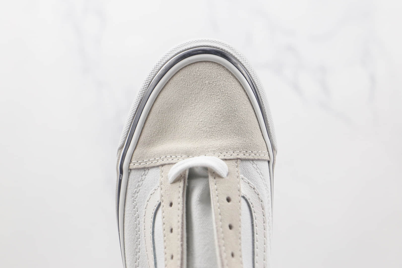 万斯Vans Old Skool COMME des GARÇONS x CDG联名款公司级版本黑白色硫化帆布鞋原盒原标