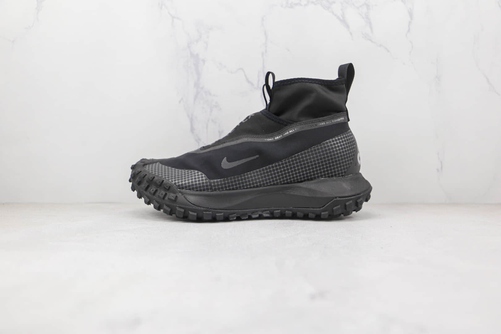 耐克Nike ACG Mountain Fly Gore-tex纯原版本黑色ACG高帮户外徒步鞋原档案数据开发 货号:CT2904-002