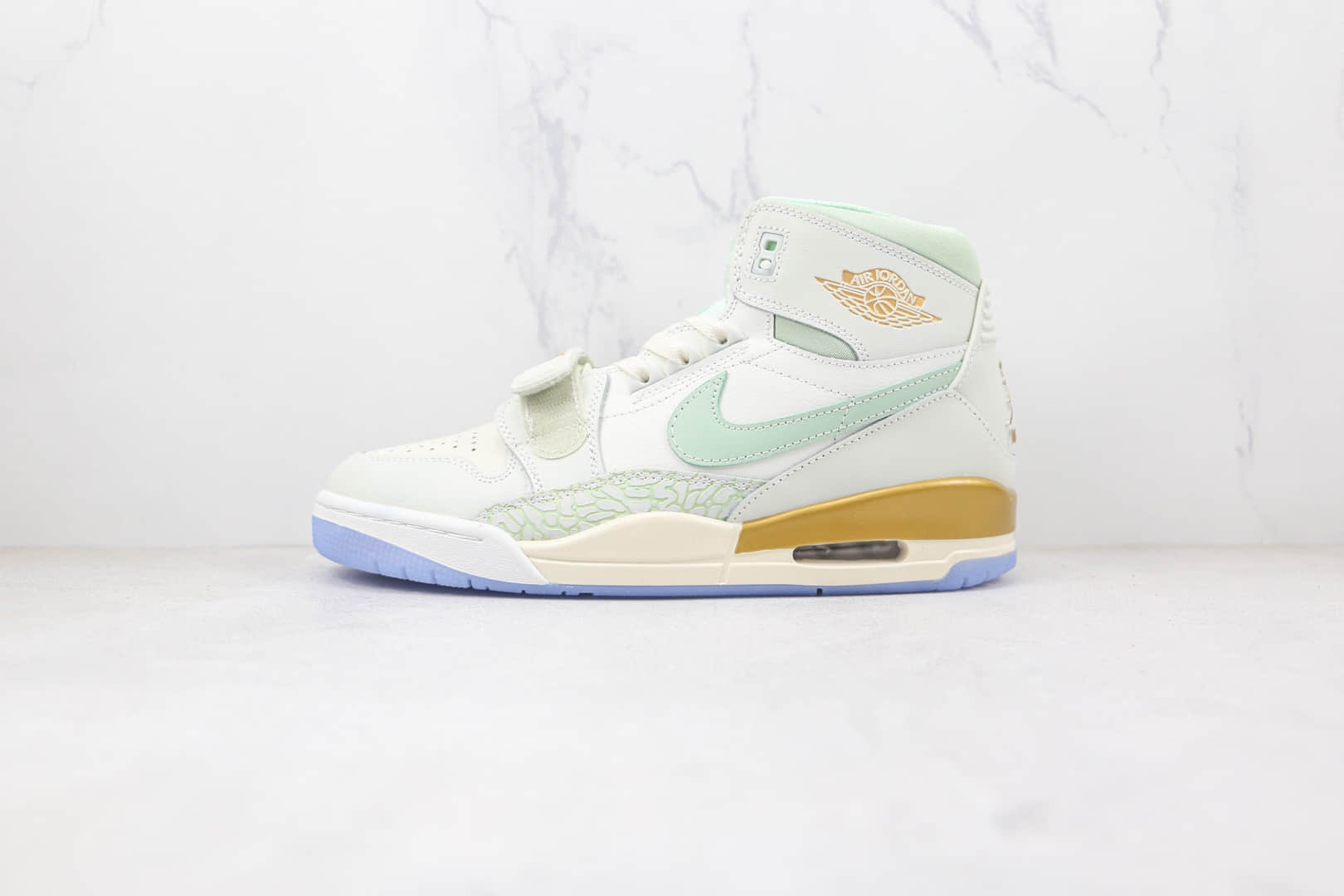 乔丹Air Jordan Legacy 312纯原版本高帮AJ312白绿色薄荷绿篮球鞋原楦头纸板打造 货号:DR8456-131