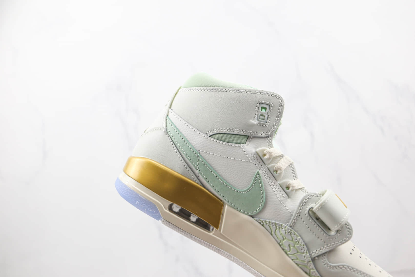 乔丹Air Jordan Legacy 312纯原版本高帮AJ312白绿色薄荷绿篮球鞋原楦头纸板打造 货号:DR8456-131