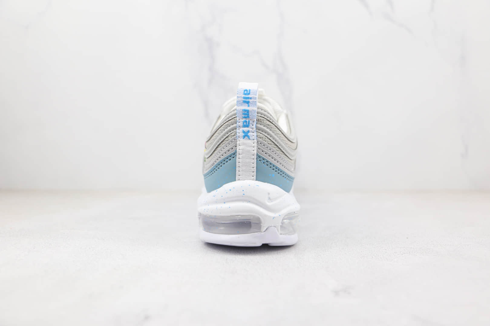 耐克NIKE Air Max 97纯原版本白蓝色Max97气垫鞋原档案数据开发 货号:921826-101
