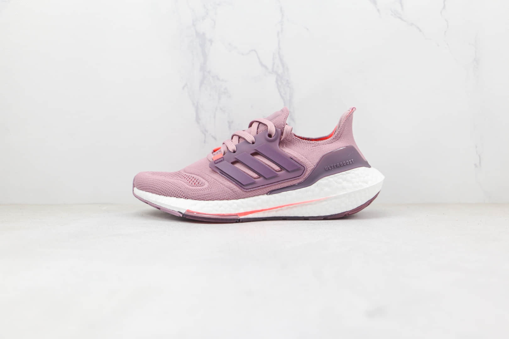 阿迪达斯Adidas Ultraboost DNA UB22纯原版本粉紫色UB7.0爆米花跑鞋原档案数据开发 货号:GX5588