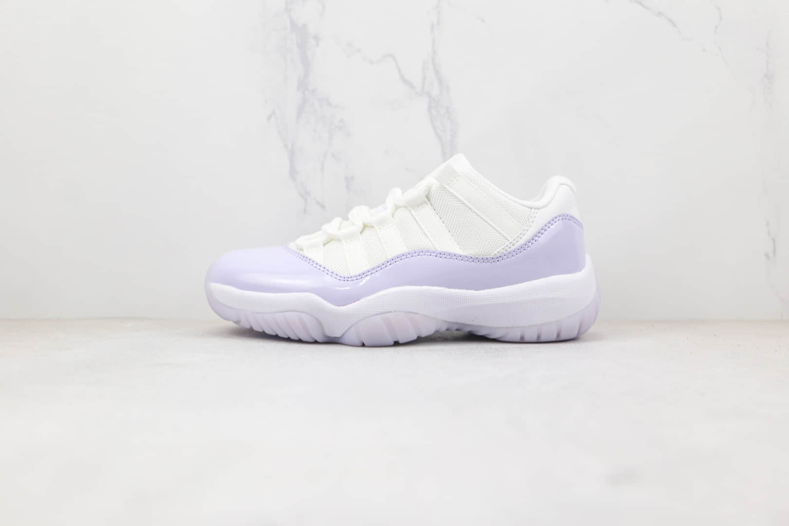 乔丹Air Jordan 11 Retro Low Pure Violet纯原版本低帮AJ11白紫色篮球鞋内置碳板支持实战 货号：AH7860-101