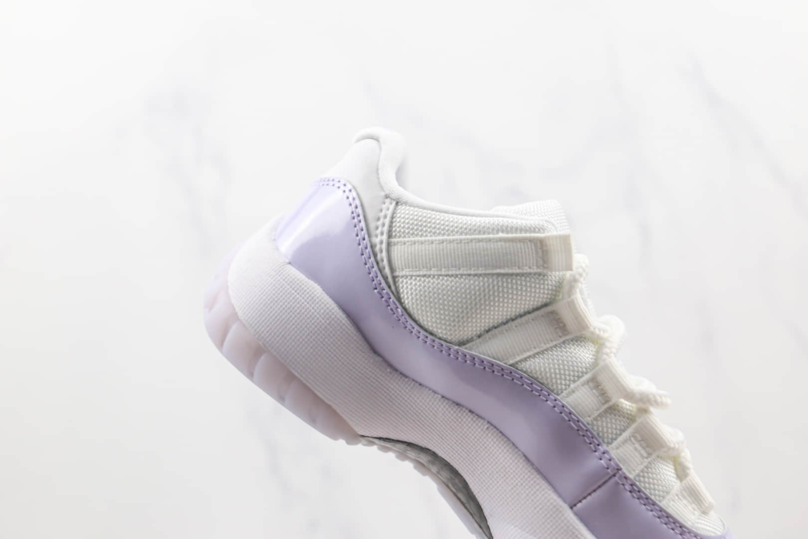 乔丹Air Jordan 11 Retro Low Pure Violet纯原版本低帮AJ11白紫色篮球鞋内置碳板支持实战 货号：AH7860-101