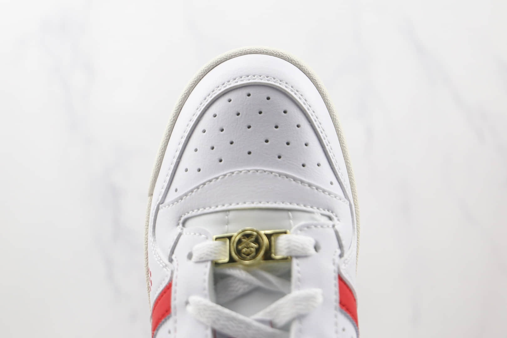 阿迪达斯Adidas Originals Forum Low x Quiccs联名款纯原版本低帮白红涂鸦魔术贴3M反光板鞋原楦头纸板打造 货号:GW3493