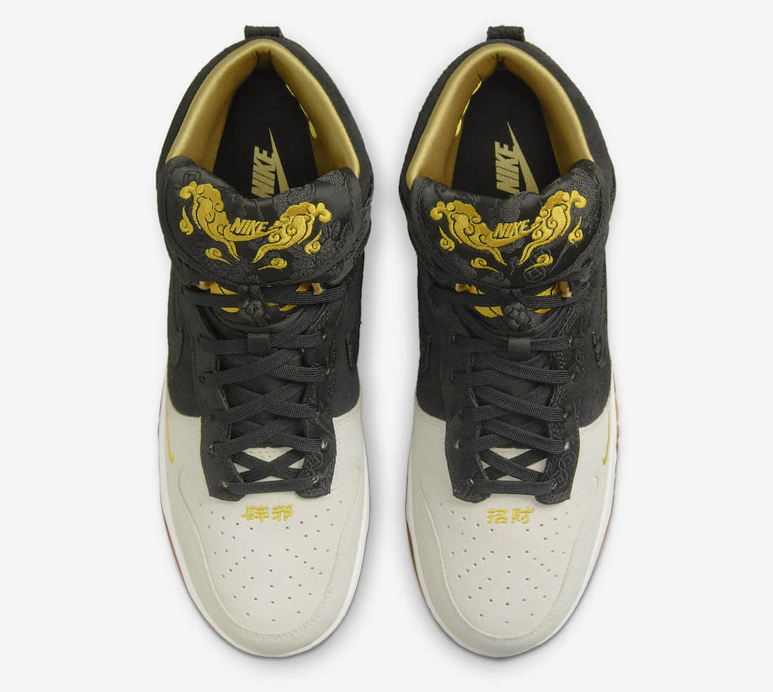 虎年主题!耐克这双高帮Dunk细节满满太用心! 货号:DQ4978-001