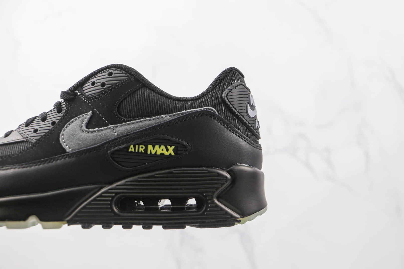耐克Nike Air Max 90纯原版本黑武士蜘蛛网Max90气垫鞋原档案数据开发 货号:DC3892-001