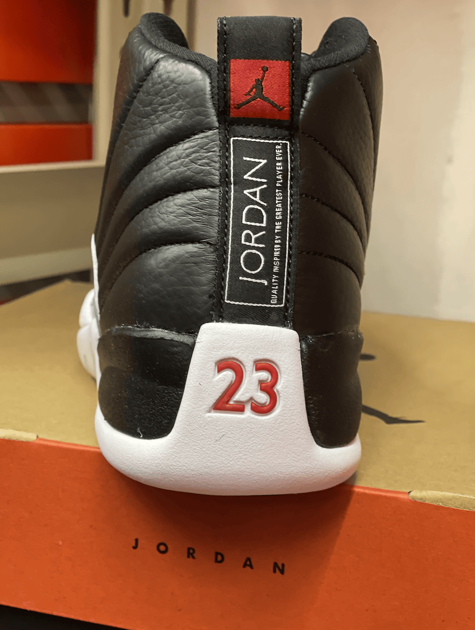 AJ12季后赛最新实物细节图释出!下月发售! 货号:CT8013-006