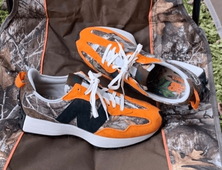 吸睛迷彩细节!全新atmos x NB327首度曝光!