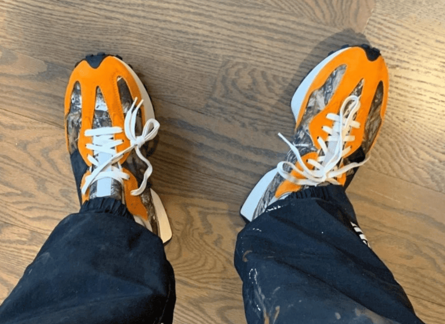 吸睛迷彩细节!全新atmos x NB327首度曝光!