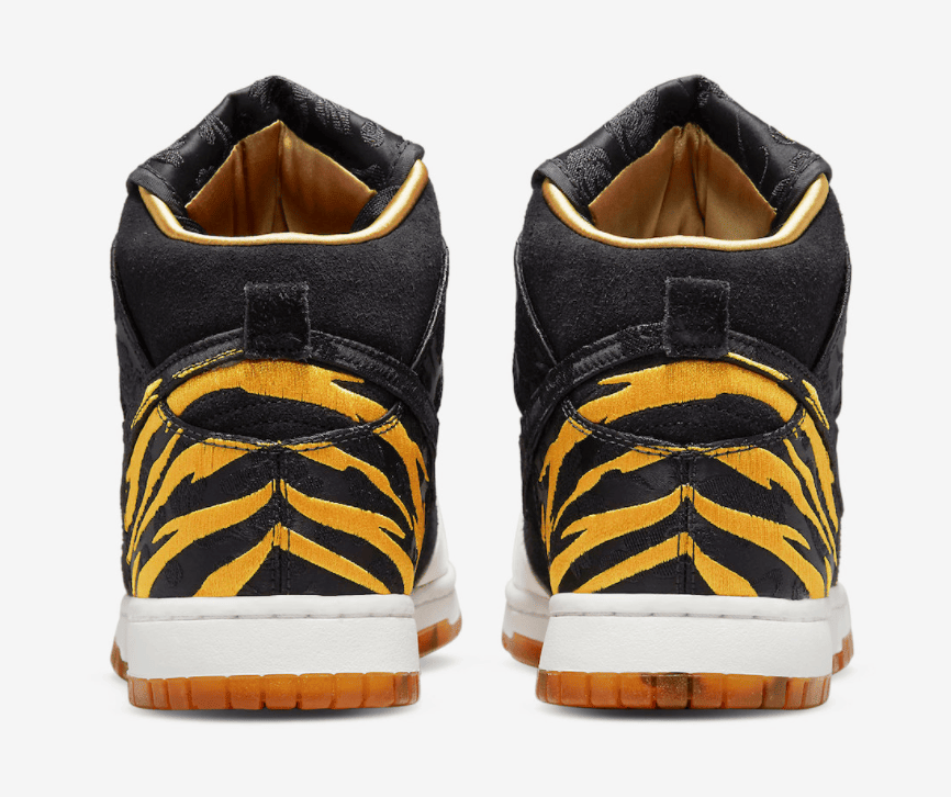 虎年主题!耐克这双高帮Dunk细节满满太用心! 货号:DQ4978-001