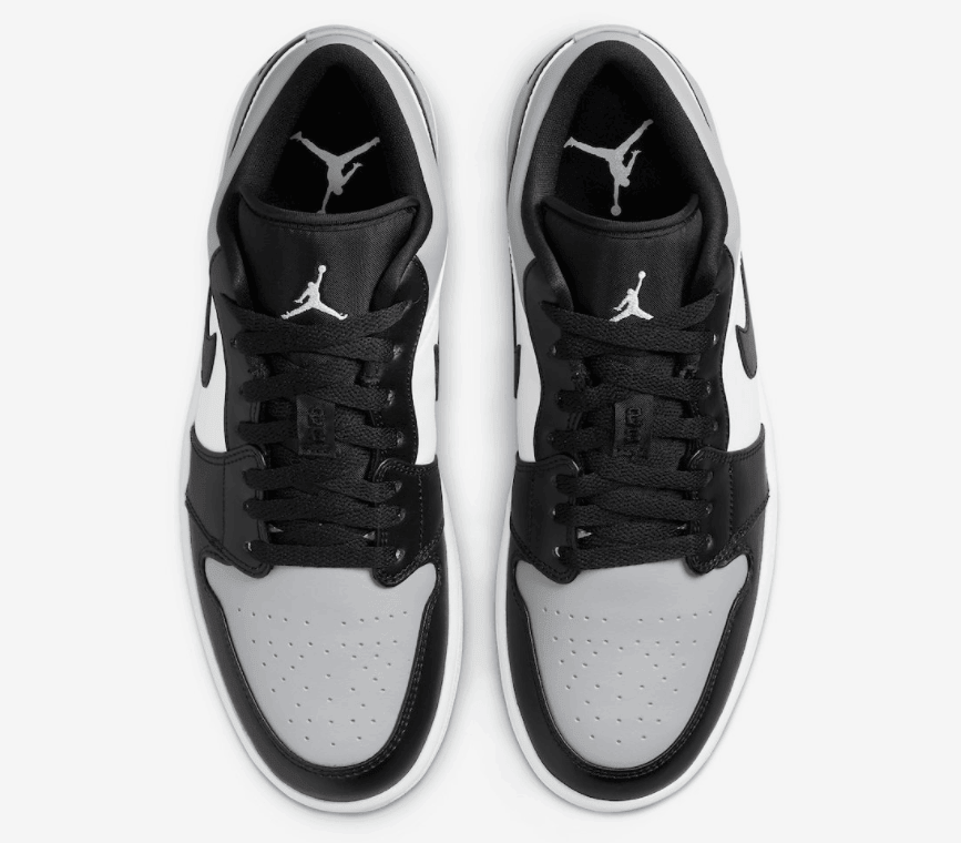 低帮AJ1“影子灰”官图曝光!经典百搭! 货号:553558-052