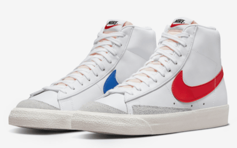 鸳鸯Swoosh!全新Nike Blazer Mid ’77官图释出! 货号:BQ6806-117