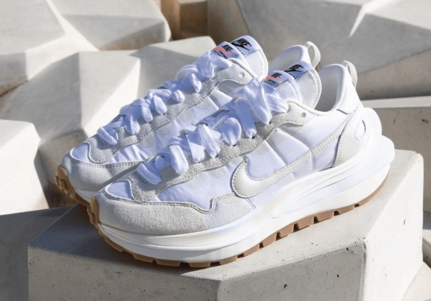 白生胶sacai x Nike Vaporwaffle再发售!可惜不在国内! 货号:DD1875-100