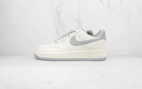耐克Nike Air Force 1 07 Low纯原版本低帮空军一号白灰马克笔板鞋内置气垫 货号:NK6369-566