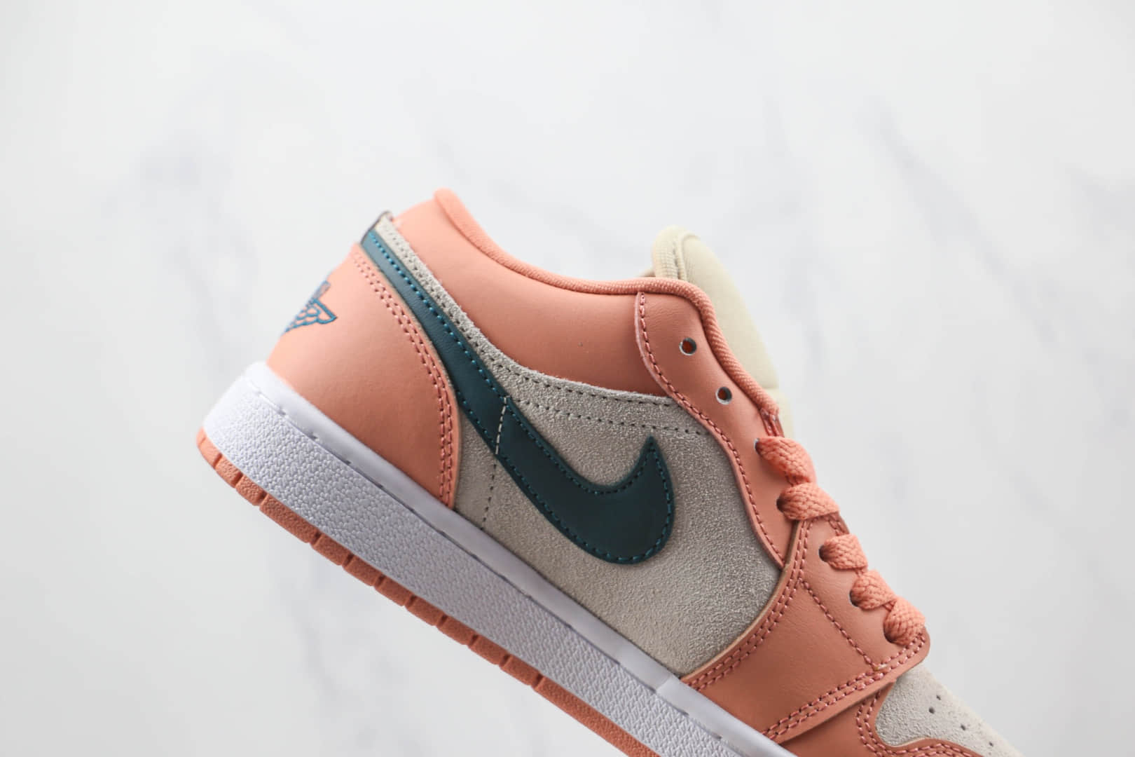 乔丹Air Jordan 1 Low纯原版本低帮AJ1粉蓝色板鞋原档案数据开发 货号:DC0774-800