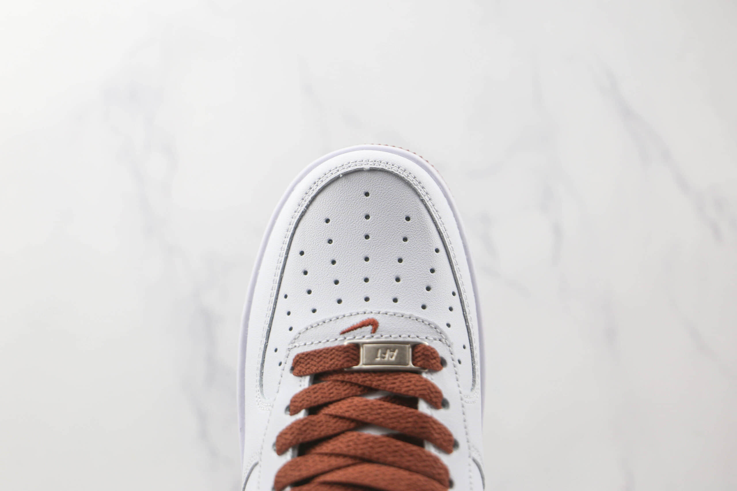 耐克Nike Air Force 1 07 Low纯原版本低帮空军一号白棕板鞋原楦头纸板打造 货号:DH7561-100