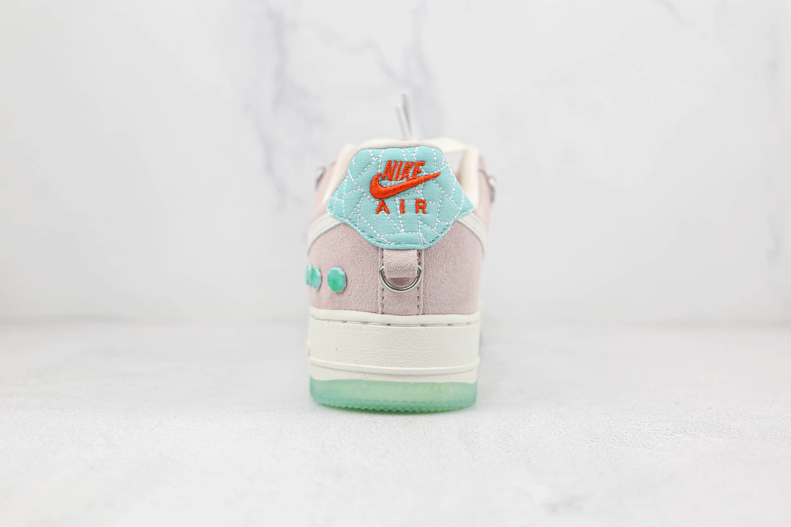 耐克Nike Air Force 1 07 Low纯原版本低帮空军一号虎年中国玉粉拼接板鞋内置气垫 货号:DQ5361-011
