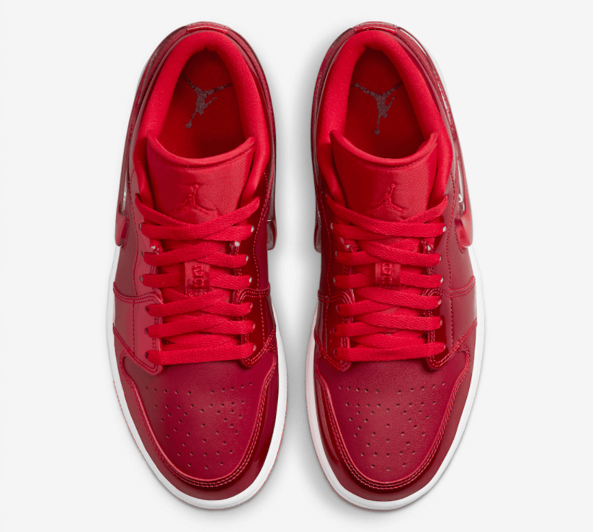 果冻质感Swoosh!这双“红石榴”AJ1太夺眼球! 货号:DH5893-600