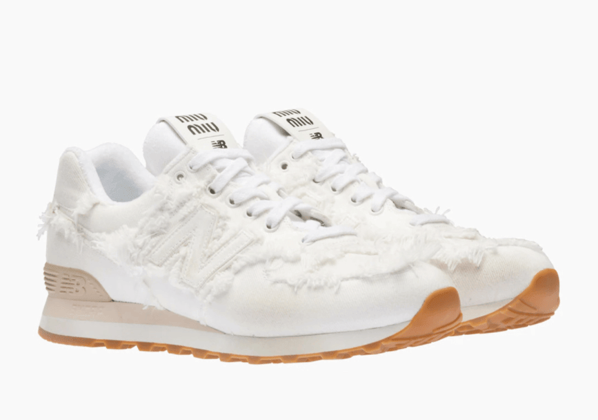 复古做旧毛边!全新 Miu Miu x NB574现已发售!