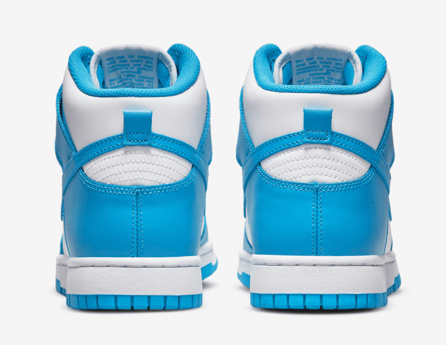北卡内味儿有了!全新Nike Dunk Hi官图释出! 货号:DD1399-400