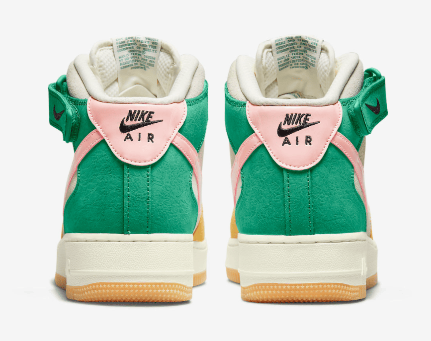 春日活力气息!中帮AF1新配色即将发售! 货号:DR0158-100