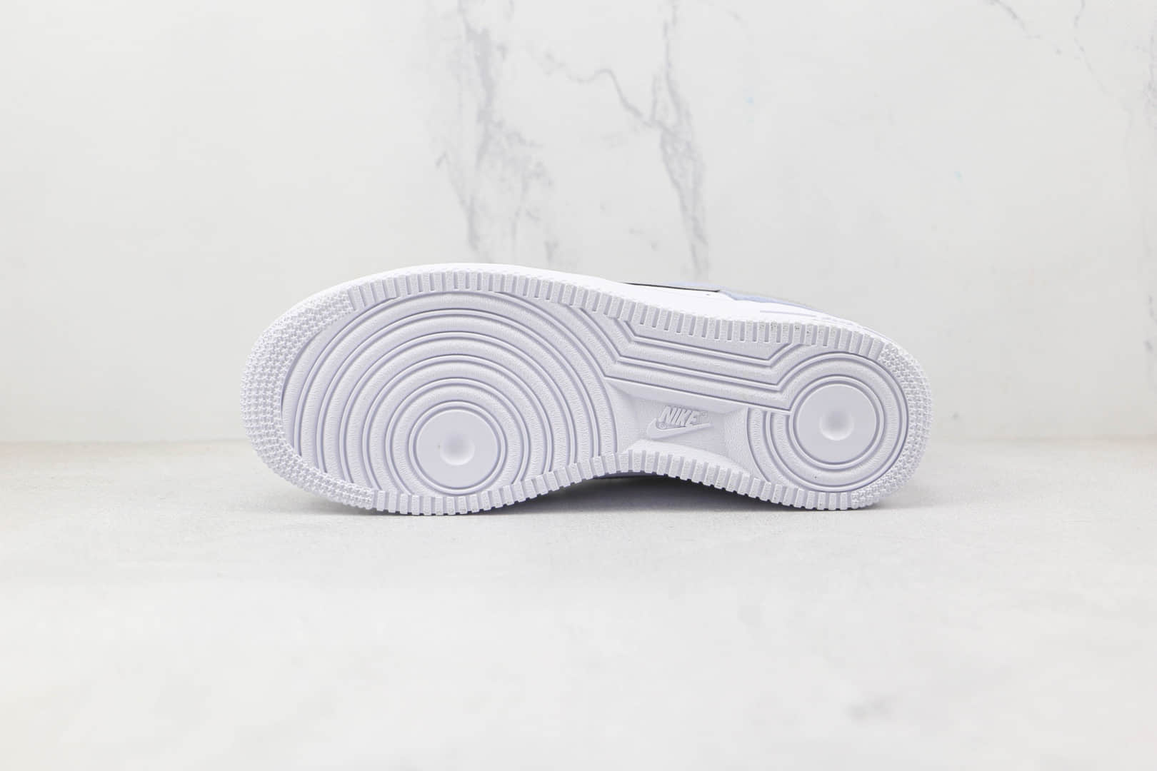 耐克Nike Air Force 1’07 Low纯原版本低帮空军一号白灰蓝麂皮拼接板鞋原楦头纸板打造 货号:LM2033-208