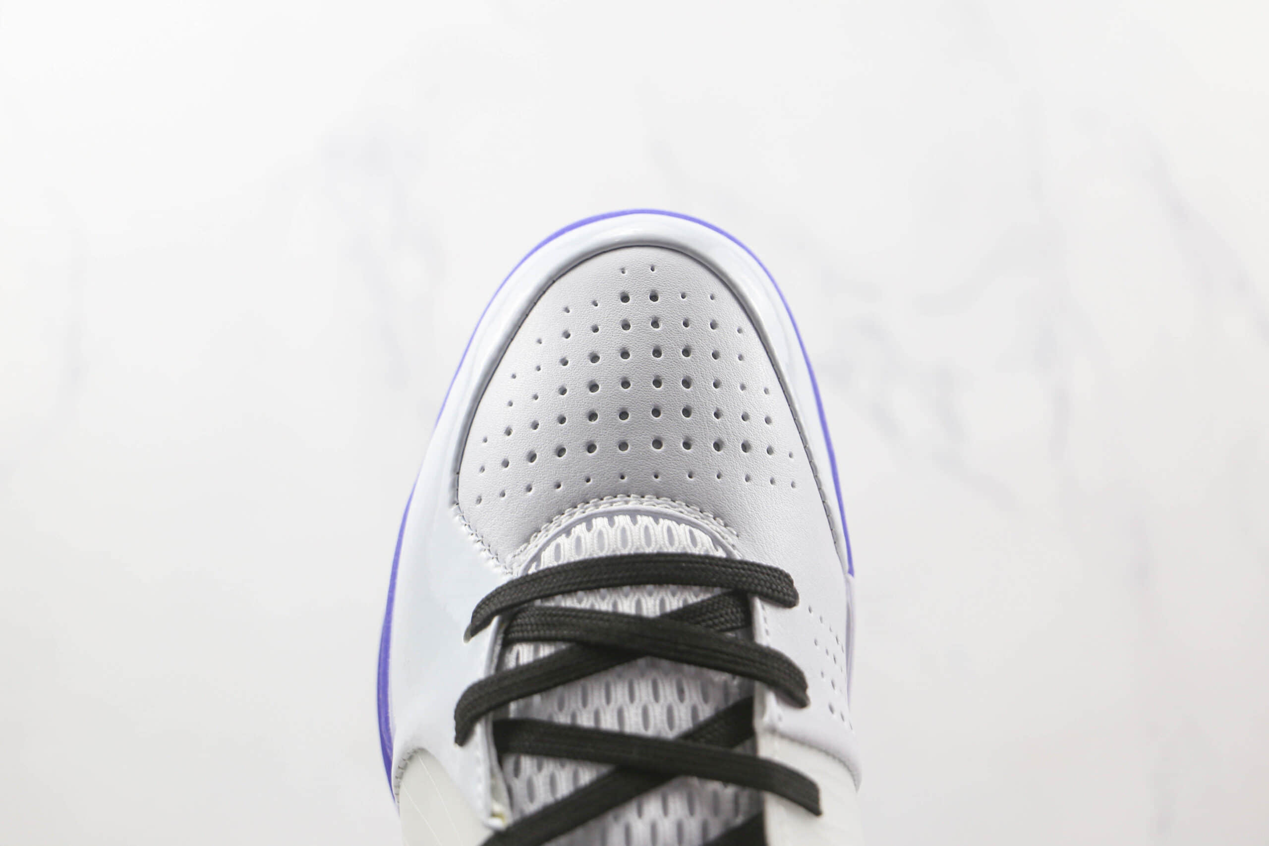 耐克Nike Zoom Kobe 4 lnline纯原版本科比4代白紫色篮球鞋内置碳板支持实战 货号:344335-101