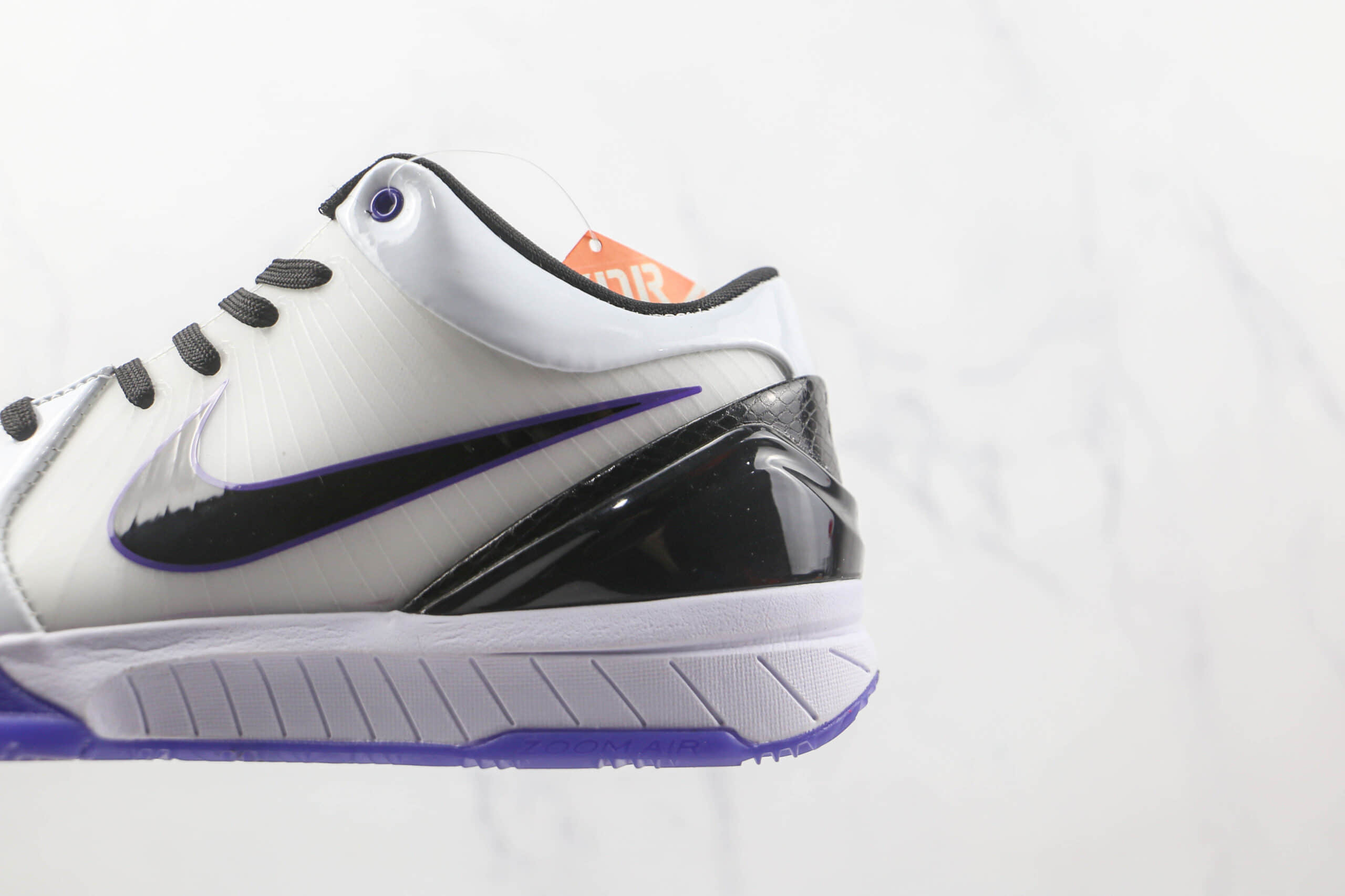 耐克Nike Zoom Kobe 4 lnline纯原版本科比4代白紫色篮球鞋内置碳板支持实战 货号:344335-101