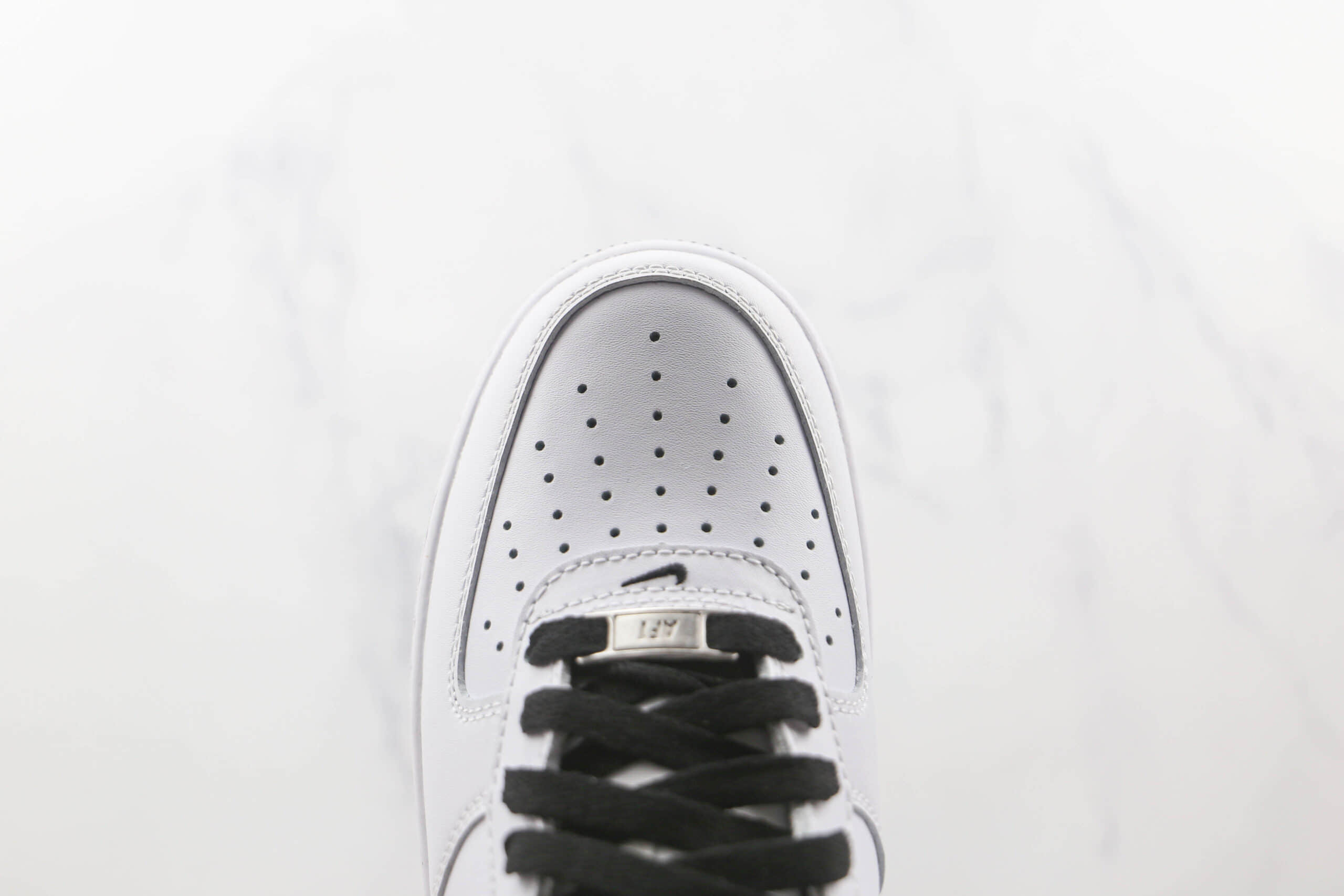 耐克Nike Air Force 1’07 Low纯原版本低帮空军一号白黑勾板鞋内置气垫 货号:DH7561-102