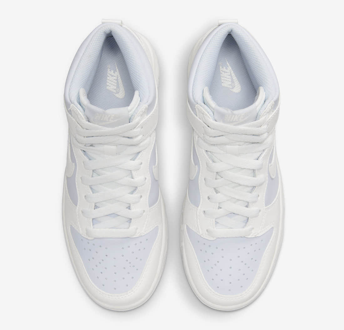简约灰白配色!全新Nike Dunk Hi 官图释出! 货号:DB2179-107