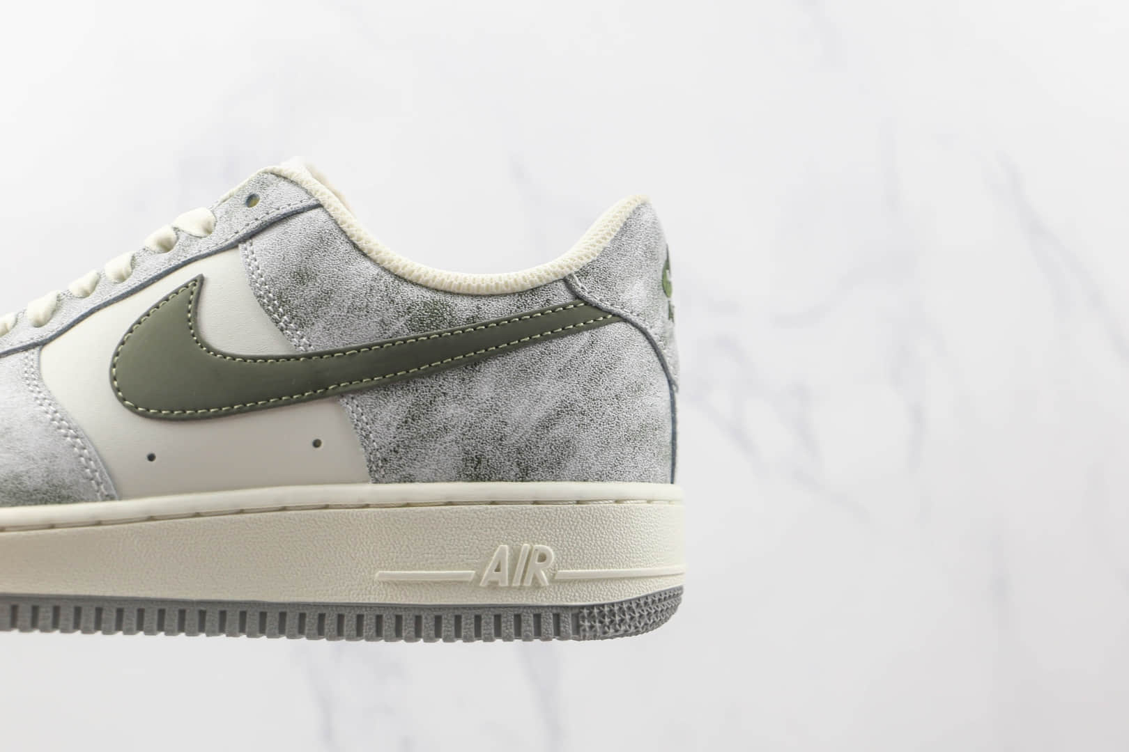 耐克Nike Air Force 1 07 Low纯原版本低帮空军一号迷雾灰板鞋内置气垫 货号:BL5866-906