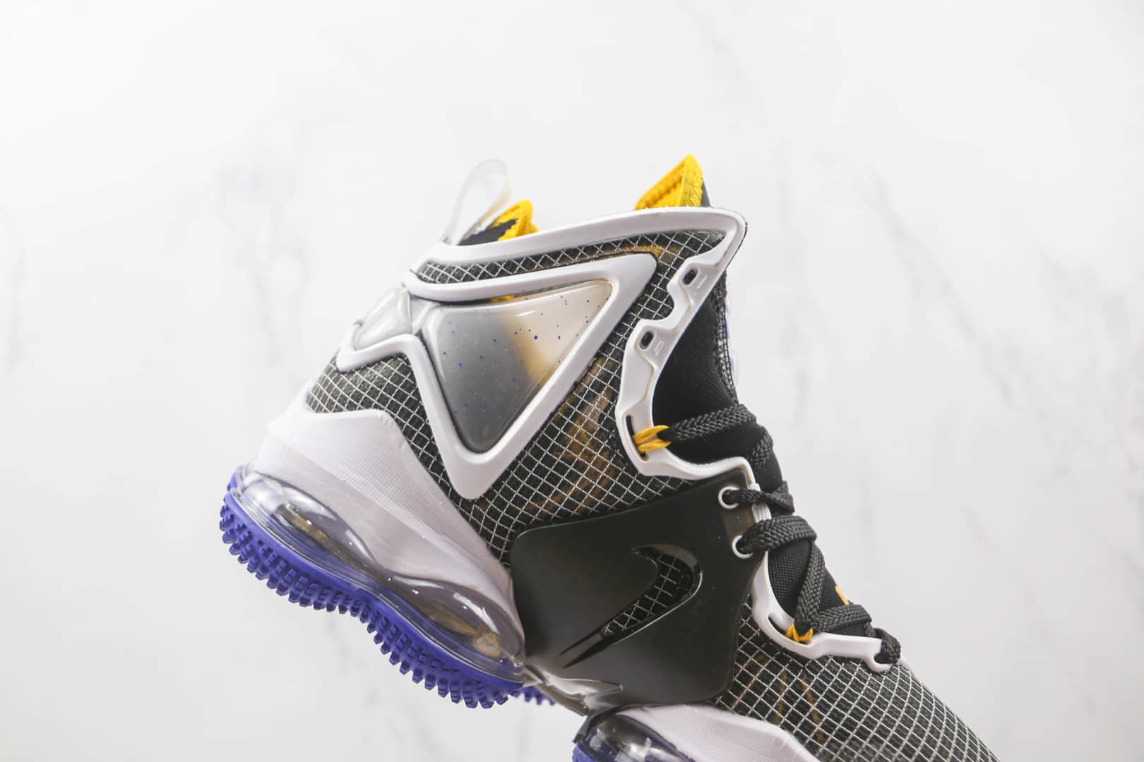 耐克Nike LEBRON XIX EP LR纯原版本詹姆斯19代黑蓝色实战篮球鞋支持实战 货号:DC9340-002