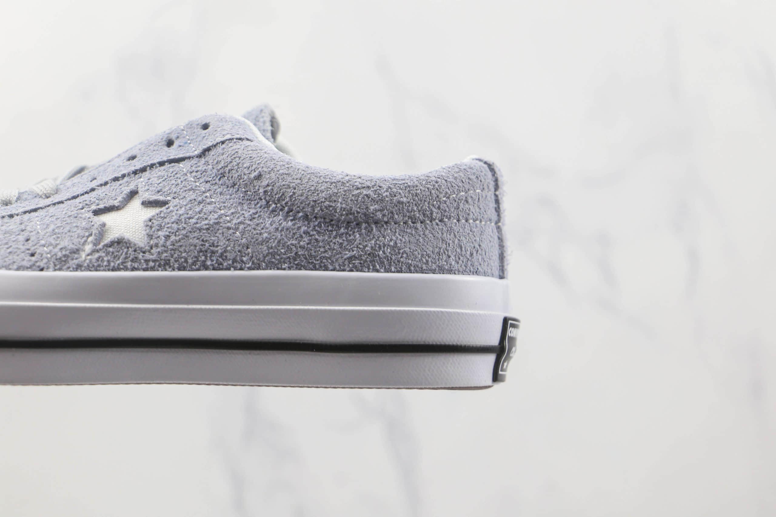匡威Converse One Star公司级版本一星雾霾紫灰麂皮硫化板鞋原楦头纸板打造原盒原标