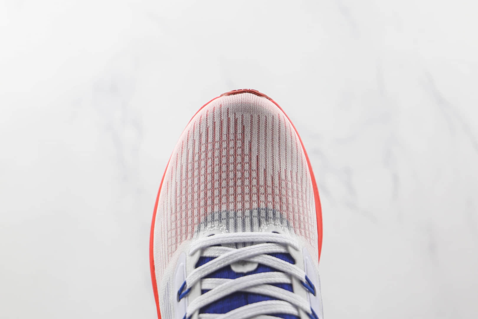 耐克Nike Air Zoom Pegasus纯原版本登月39代白蓝红色针织慢跑鞋原楦头纸板打造 货号:DQ7885-100