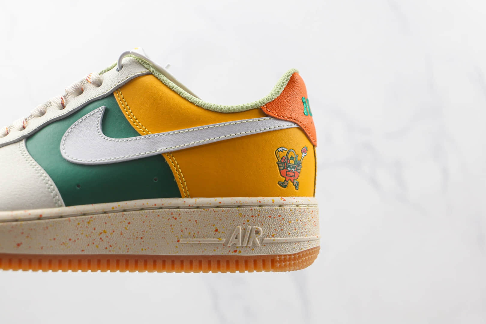 耐克Nike Air Force 1’07 Low纯原版本低帮空军一号米黄色果汁板鞋内置气垫 货号:DQ5085-111
