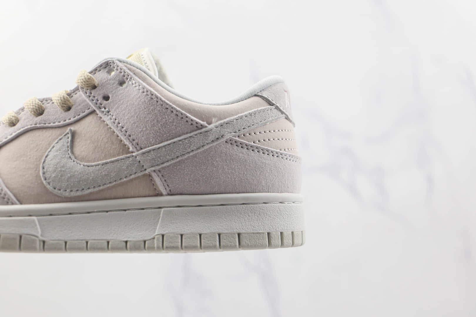 耐克Nike Dunk Low PRM Vast Grey纯原版本低帮SB DUNK复古奶灰色板鞋内置气垫 货号:DD8338-001